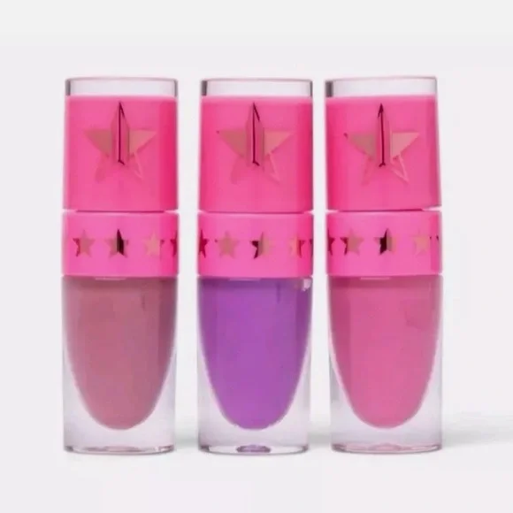 Jeffree Star Liquid Lip Minis - Vibrant Pink and Purple Set - Picture 2 of 2